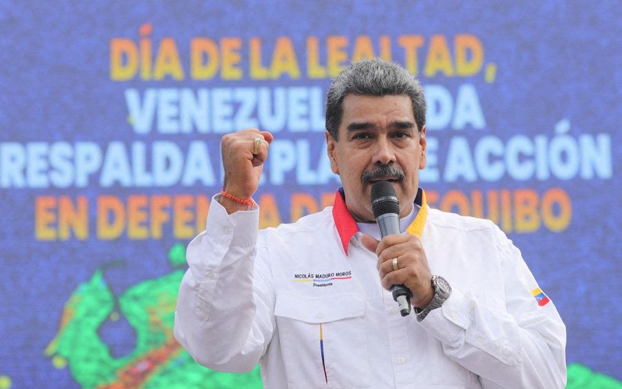 President Nicolás Maduro. beeld AFP, Marcelo Garcia