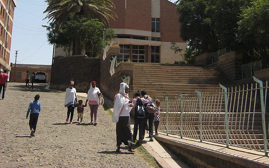 Kerk in Eritrea. beeld RD