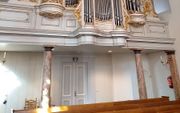 Het orgel van de Oude Kerk in Ede. beeld Berend van Steenbeek