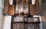 Het koororgel in de Grote Kerk in Alkmaar. beeld RD, Sjaak Verboom