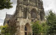 De beroemde Notre-Dame van Reims, kroningskathedraal van de Franse koningen. beeld Getty Images/iStockphoto