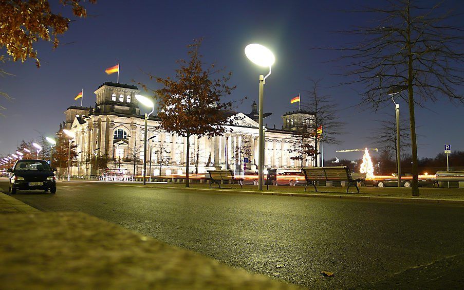 BERLIJN - Het Rijksdaggebouw waar het Duitse parlement samenkomt. Foto Wikimedia