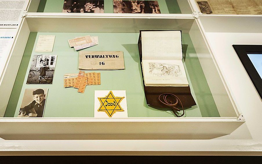 Het Nationaal Holocaust Museum in de voormalige Hervormde Kweekschool in Amsterdam. beeld ANP