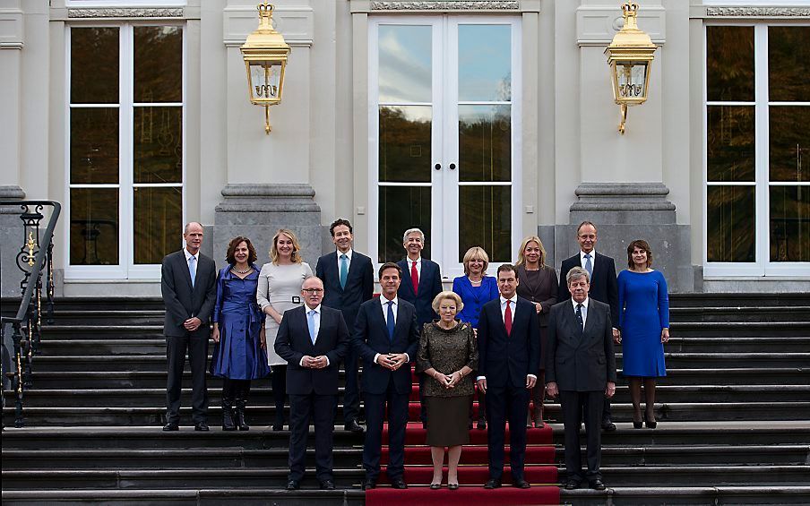 Het aantal ministers moet omlaag en de premier moet een sterkere positie krijgen binnen het kabinet. beeld ANP