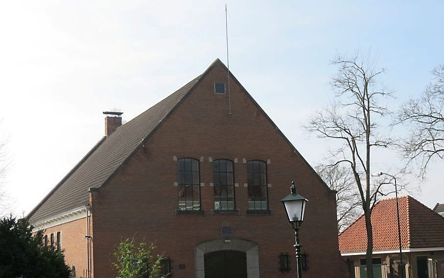 Het kerkgebouw van de gereformeerde gemeente in Nederland te Rhenen. beeld RD