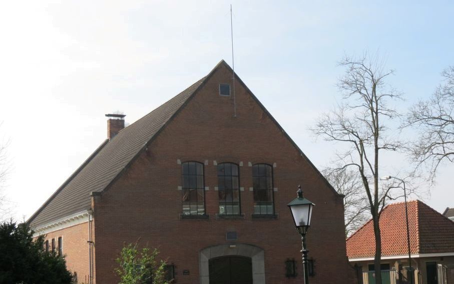 Het huidige kerkgebouw van de gereformeerde gemeente in Nederland te Rhenen. beeld RD