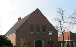 Het huidige kerkgebouw van de gereformeerde gemeente in Nederland te Rhenen. beeld RD