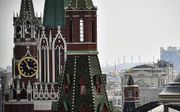 Een aantal torens van het Kremlin. beeld AFP