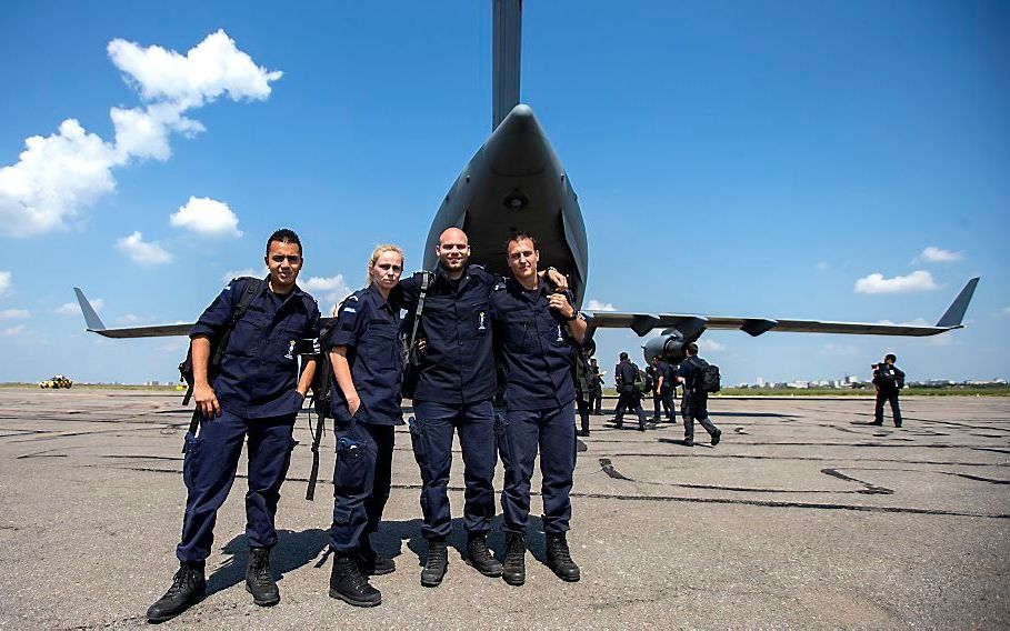 Operatie luchthaven Charkov geoliede machine