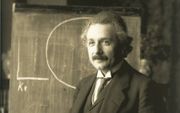 Einstein. beeld Wikimedia