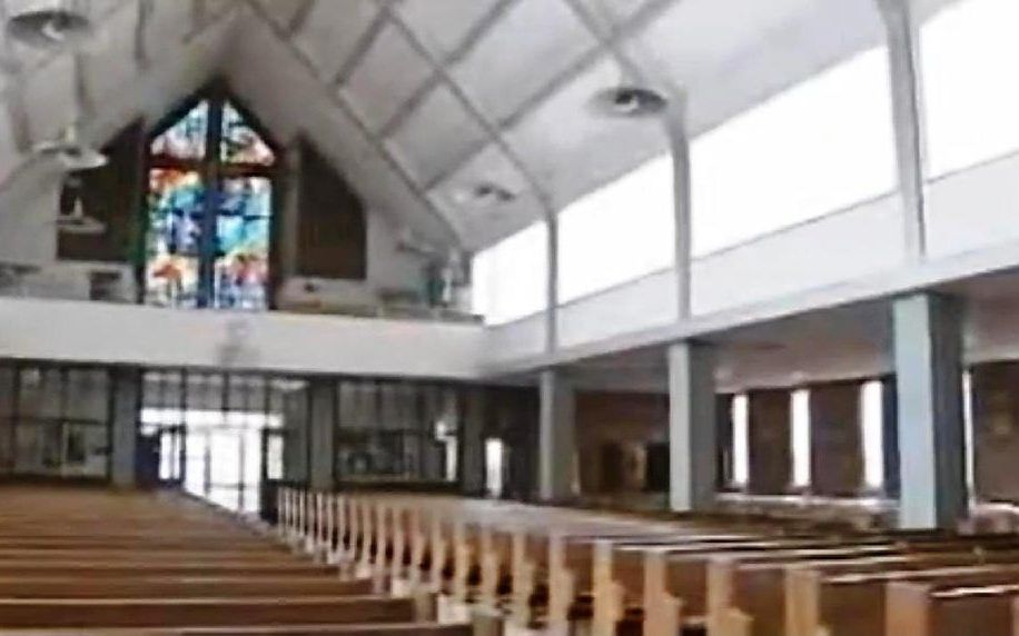 Het gestolen orgel uit de St. Justinkerk in Mount Washington is terecht. beeld uit video KSN.com