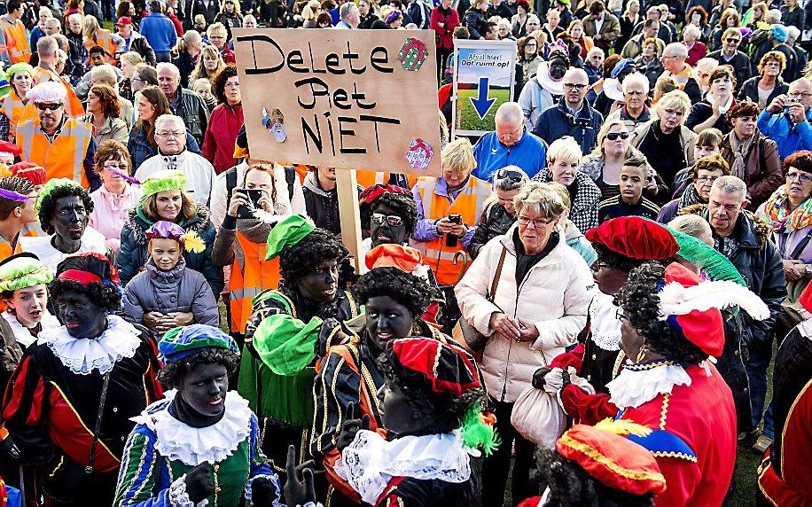 Protest op Mailieveld. Foto ANP