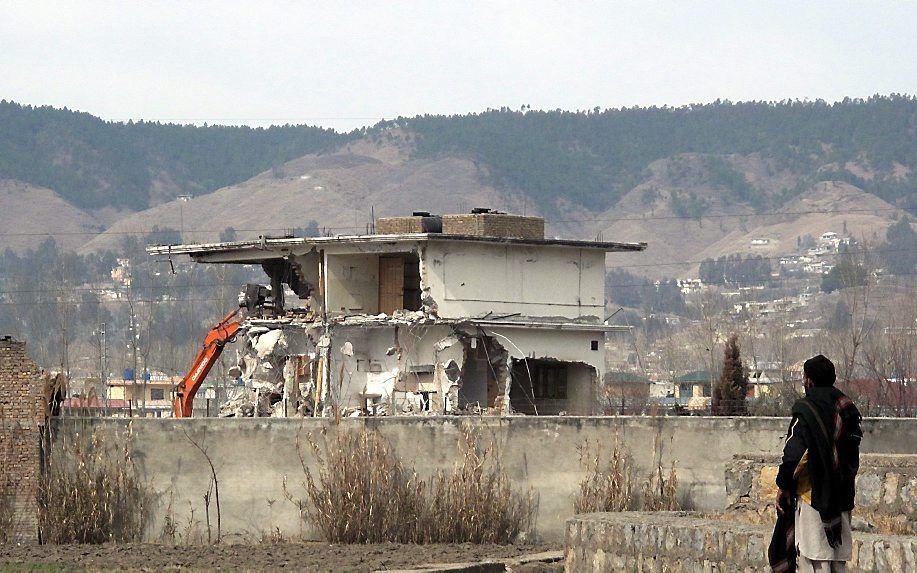 Huis Bin Laden in Abbottabad. Foto EPA