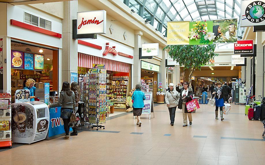 Winkelcentrum Passage Corridor in Veenendaal. beeld ANP