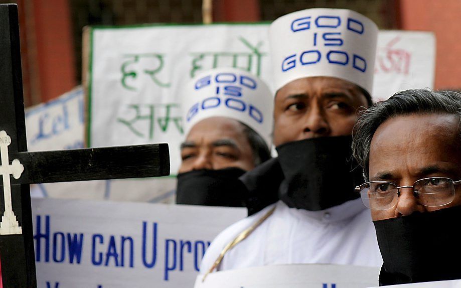 Christenen in Orissa. Foto EPA