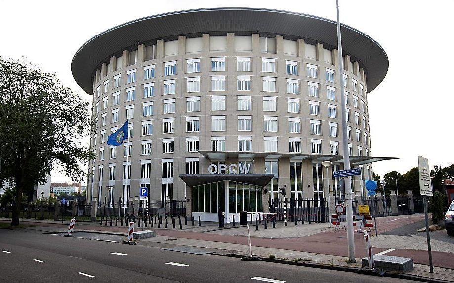 Kantoor OPWC in Den Haag. Foto EPA