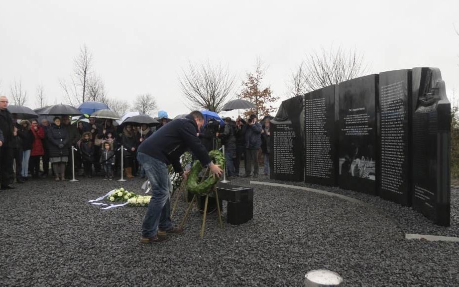 In Arnemuiden zijn zaterdag omgekomen en vermiste vissers herdacht. beeld Van Scheyen Fotografie