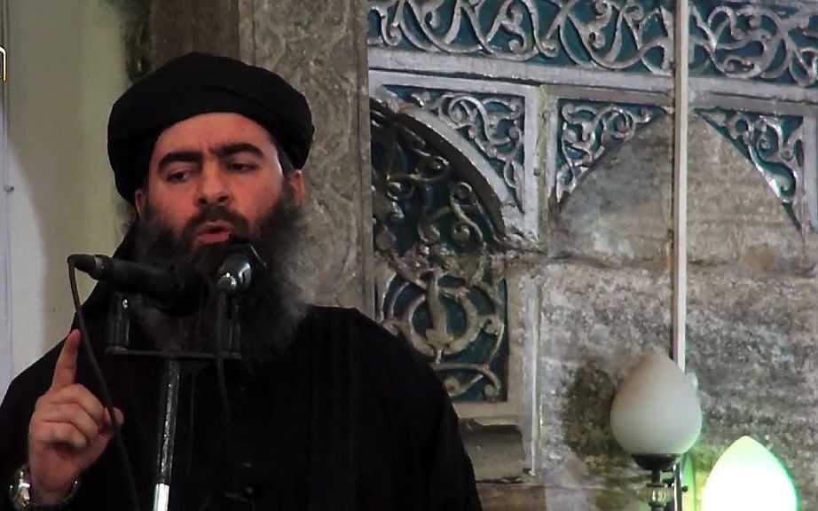 Abu Bakr al-Baghdadi. Beeld AFP