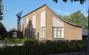 De Oenenburgkerk in Nunspeet, waar de generale synode van de Christelijke Gereformeerde Kerken dinsdag vergaderde over de Gereformeerde Theologische Universiteit (GTU). beeld RD