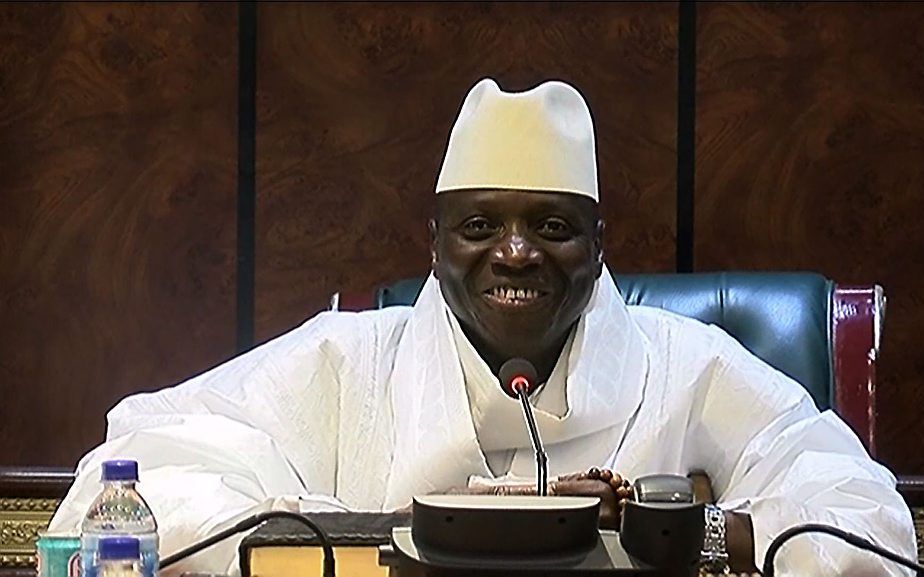 Yahya Jammeh. beeld AFP