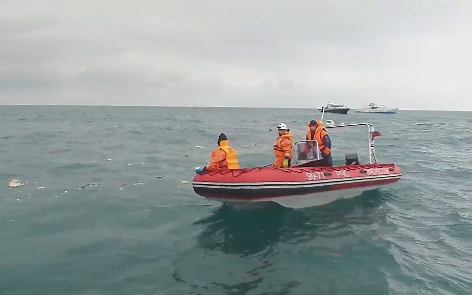 Zoektocht in de Zwarte Zee. beeld EPA