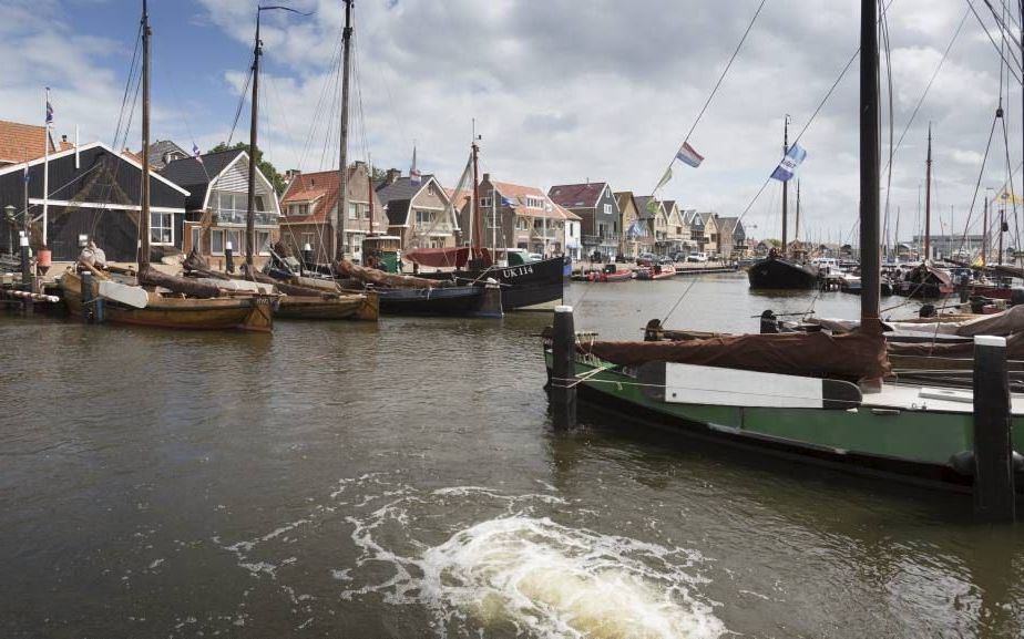 Haven Urk. beeld Sjaak Verboom