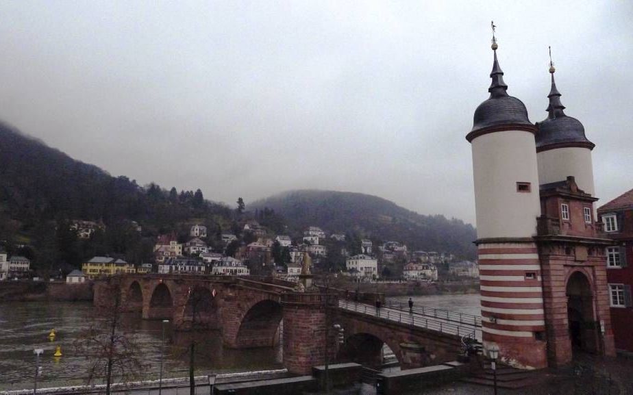 Brug in Heidelberg. beeld RD