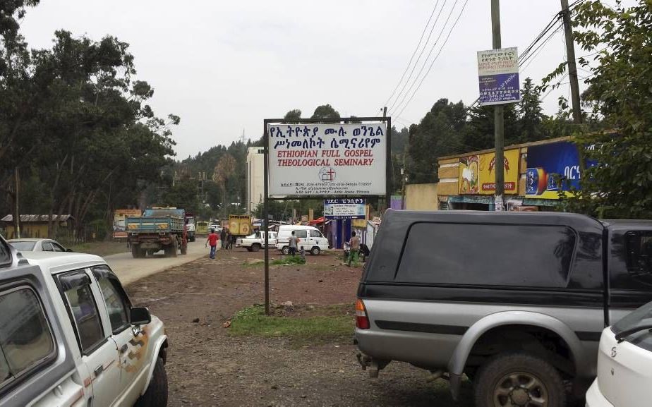 ADDIS ABEBA. De Full Gospel Church is pas sinds 1992 erkend door de overheid in Ethiopië. De kerk telt inmiddels meer dan 5 miljoen leden en heeft een eigen theologische school.   beeld NET Foundation