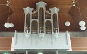 Het orgel in Nieuwaal. Beeld Jan van den Bosch