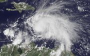 De orkaan Matthew. beeld AFP
