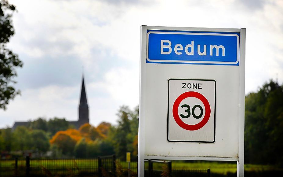 Een gezin uit Bedum heeft als gevolg van bevingsschade zijn huis moeten verlaten. beeld ANP