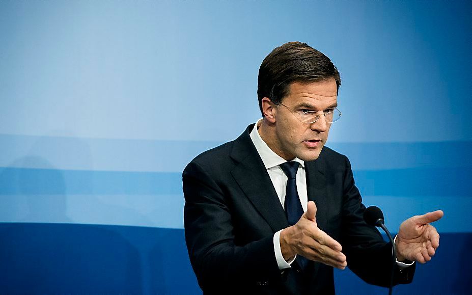 Premier Rutte. Beeld ANP