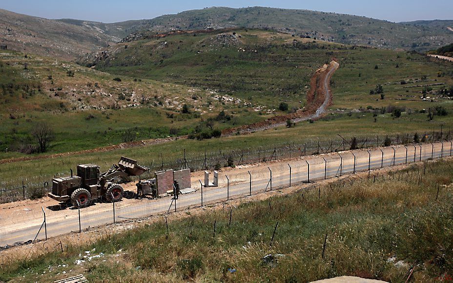 Grens Israël en Syrië. Foto EPA