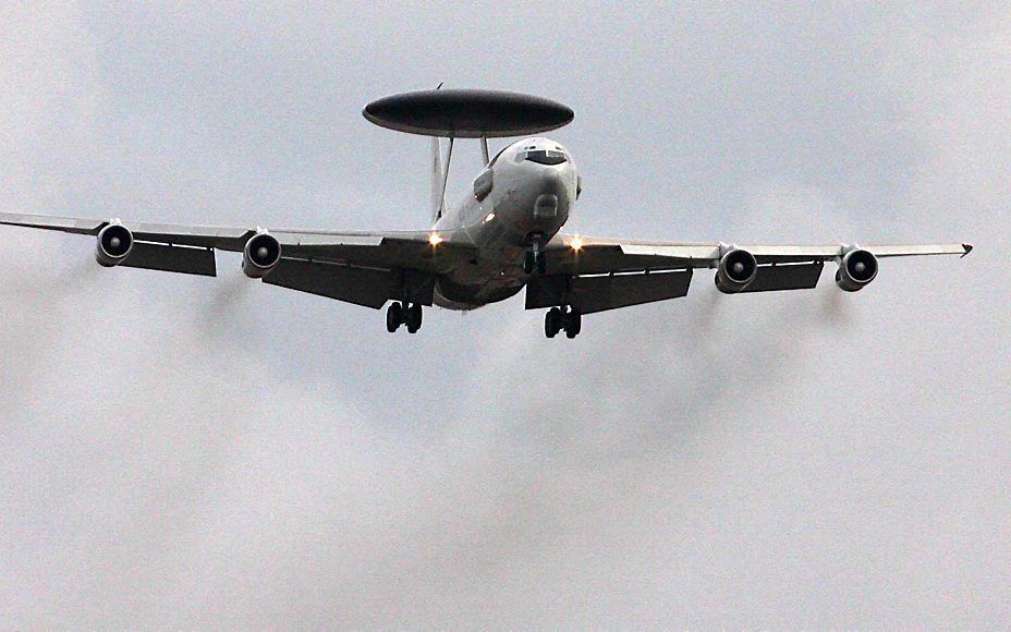 Een Awacs-toestel. Foto EPA