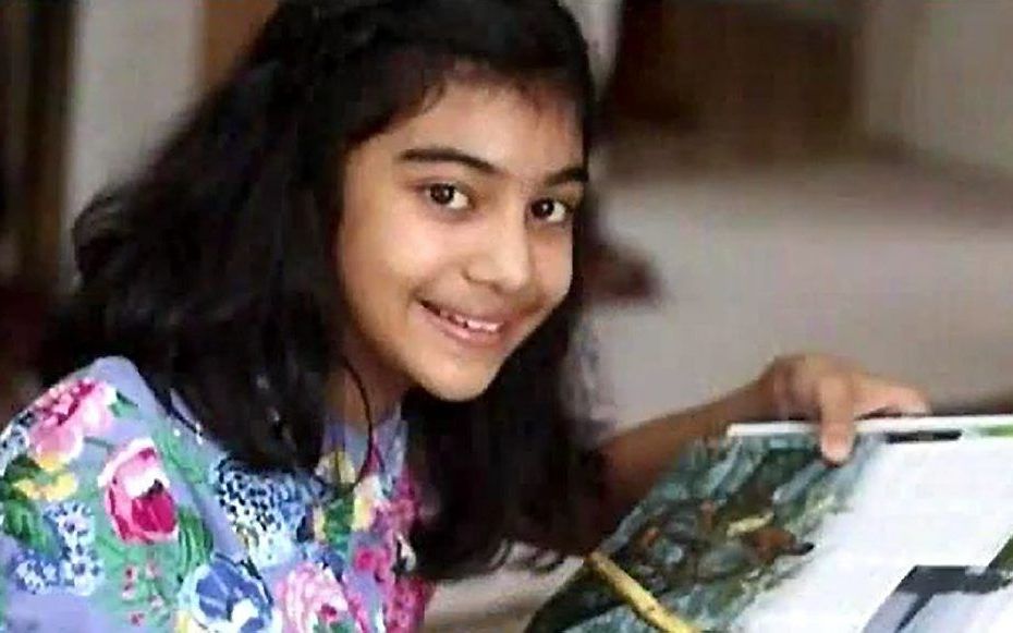 Lydia Sebastian (12), dochter van Indiase ouders. beeld uit video YouTube