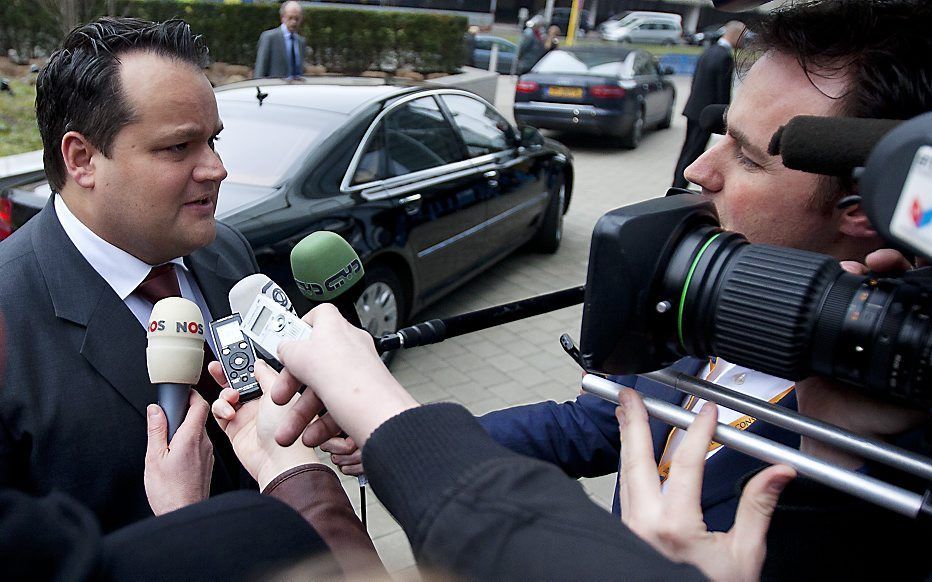 Minister Jan Kees de Jager (Financiën). Foto EPA