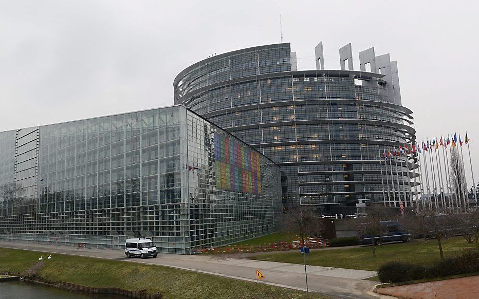 Europees Parlement in Straatsburg. beeld EPA