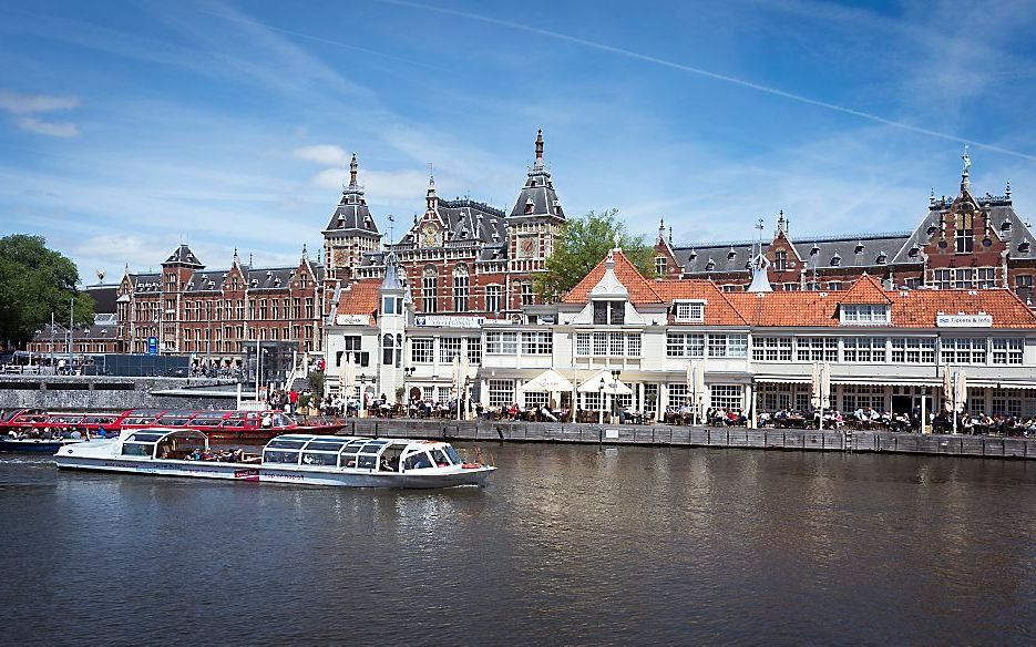 Het Amsterdamse Centraal Station. beeld ANP