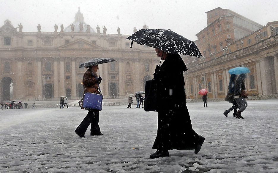 De Sint-Pieter te Rome. Foto EPA