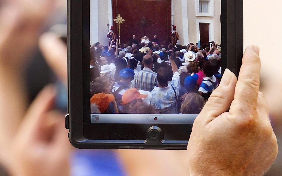 Paus Benedictus XVI krijgt een eigen Twitteraccount. Foto EPA