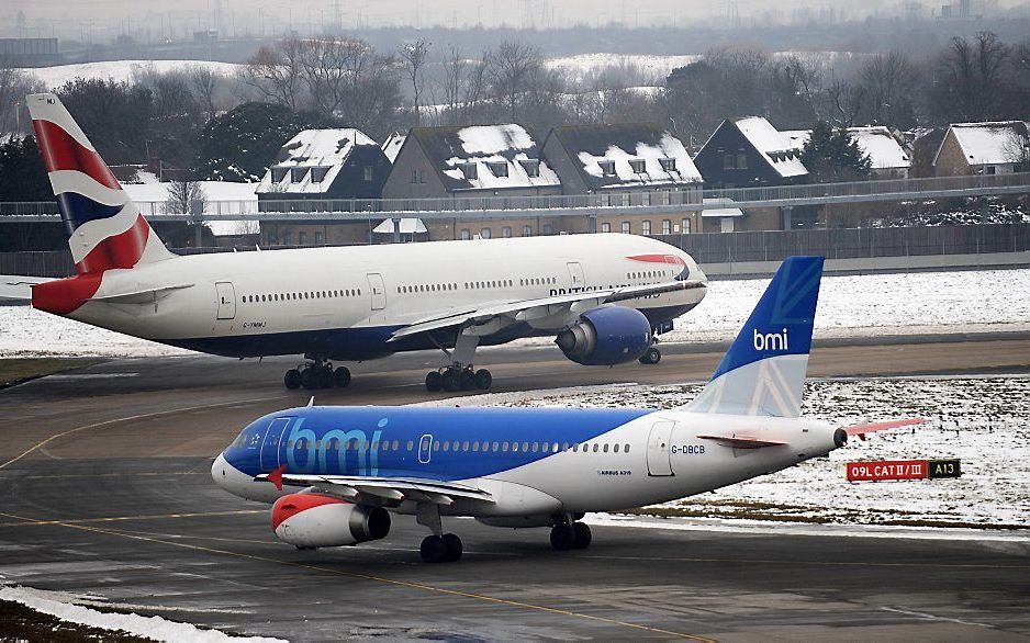 Heathrow Airport zit aan grenzen van capaciteit.  Foto EPA