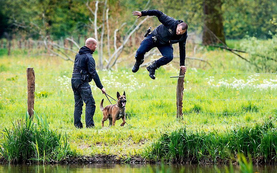 De twee vermiste broertjes Ruben en Julian uit Zeist zijn nog altijd spoorloos. Een grote zoekactie, woensdag en donderdag, in het Bunderbos in het Limburgse Elsloo leverde niets op.  Beeld ANP