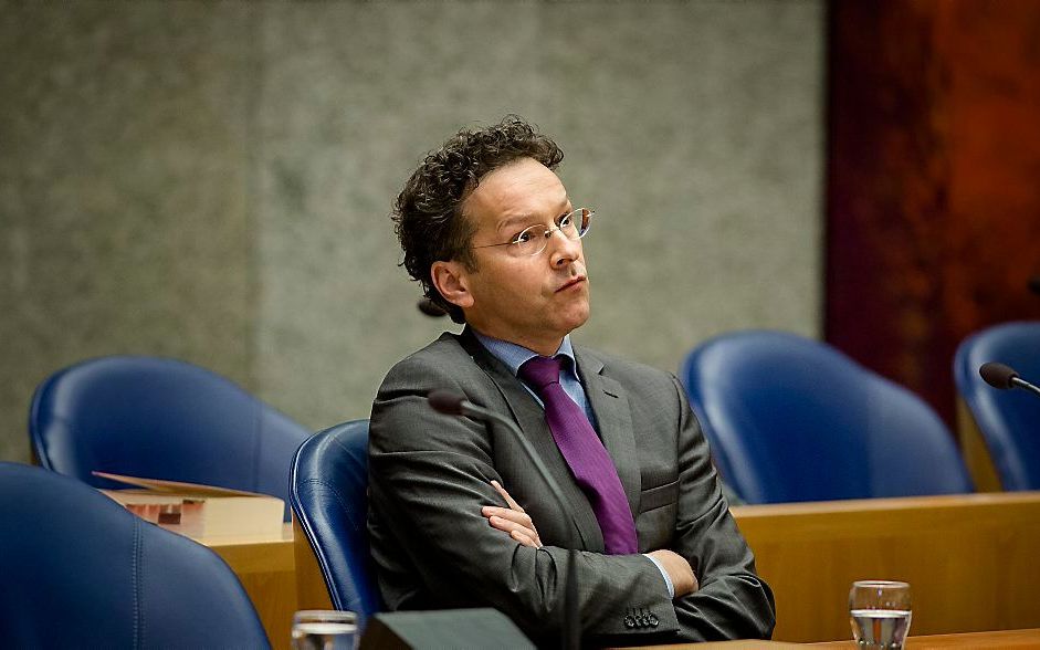 Minister Dijsselbloem van Financiën. beeld ANP