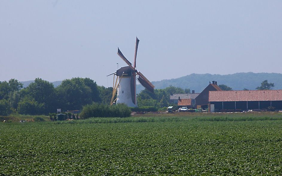 Zicht op Biggekerke. beeld Sjaak Verboom