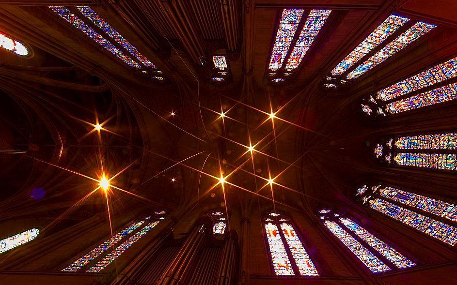 De Grace Cathedral in San Francisco. beeld Owen Byrne/Flickr