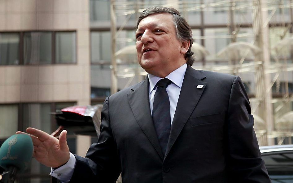 José Manuel Barroso, voorzitter van de Europese Commissie. Foto EPA