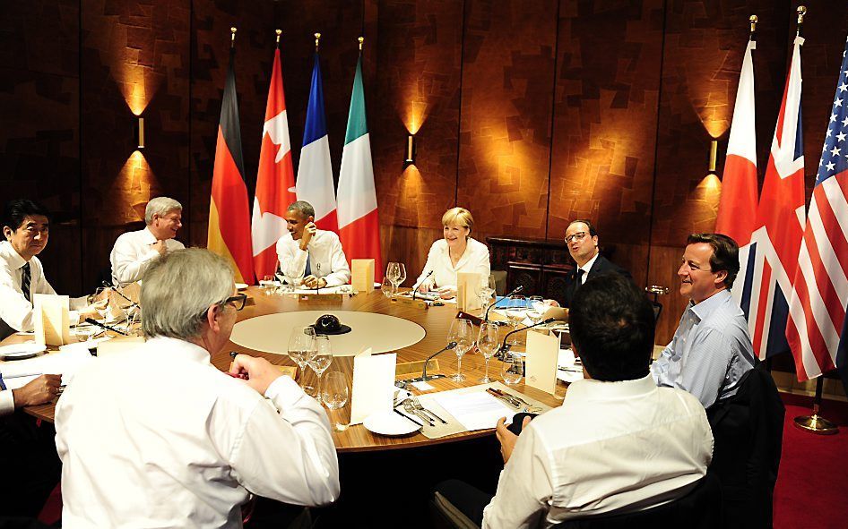 G7-top in Duitsland. Beeld AFP