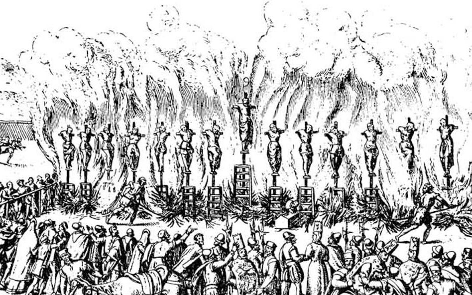 In 1559 kwamen veel aanhangers van Luther en Calvijn om in Spanje bij zogeheten autodafe's.  beeld Wikimedia