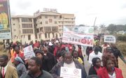 Protest tegen legalisering homorelaties Malawi. beeld RD