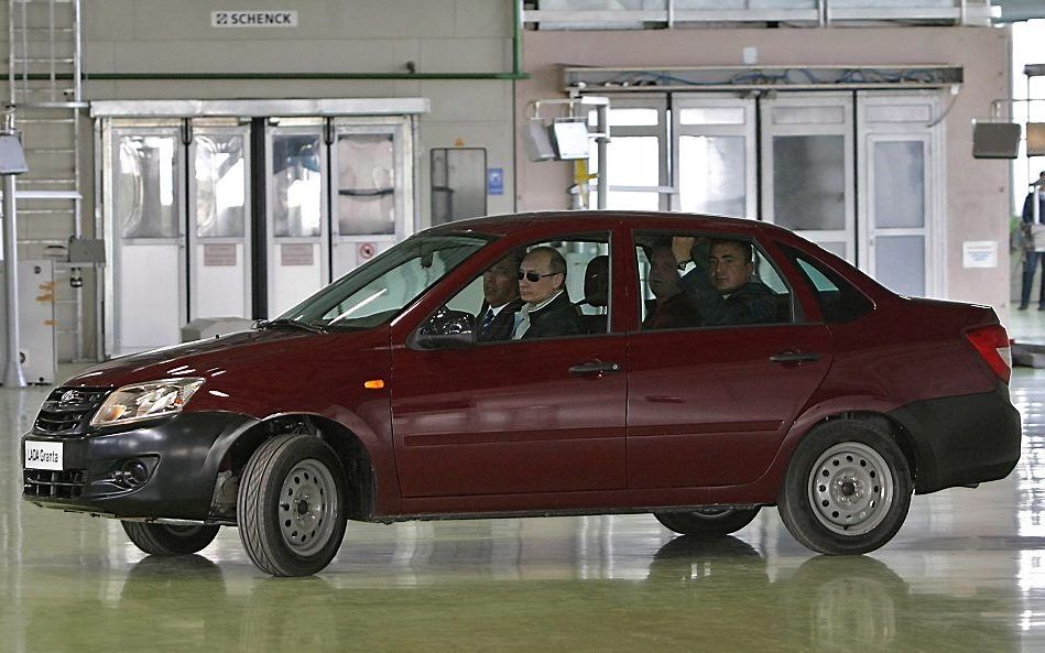 De stad Toljatti kent 720.000 inwoners en is bekend vanwege de productie van het automerk Lada. Foto EPA